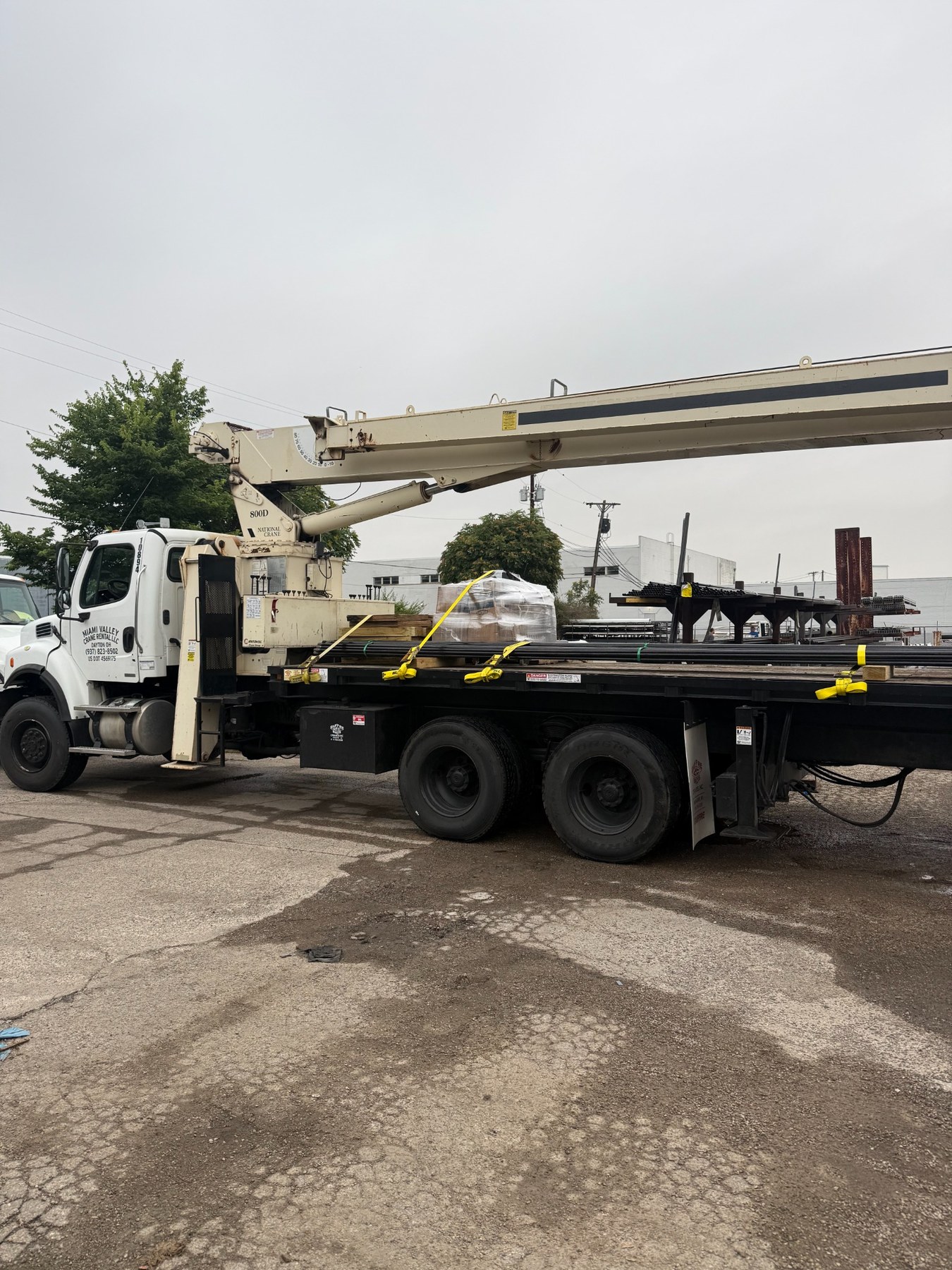 Miami Valley Crane Rental boom truck